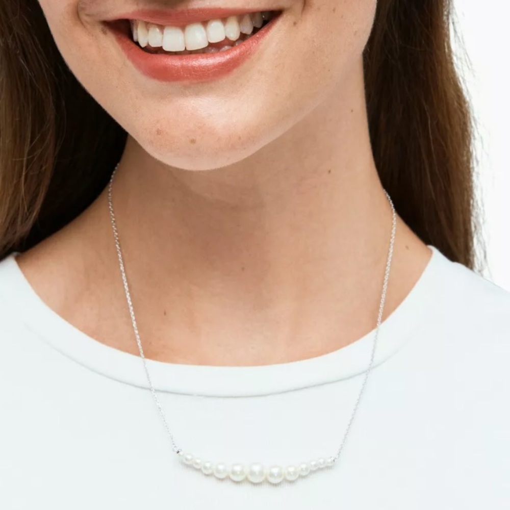 Kate Spade “Modern Pearls” necklace NWT